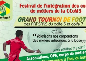 TOGO : Les artisans en mode football pour l’intégration