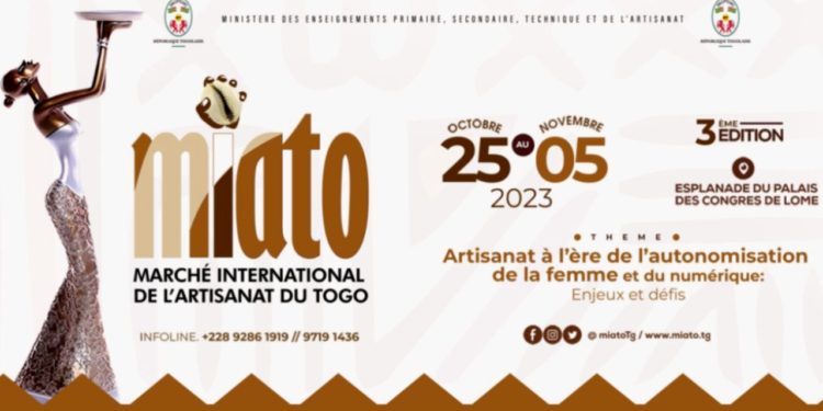 TOGO : MIATO 2023 du 25 octobre au 05 novembre 2023 à Lomé