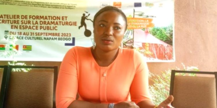 BURKINA-FASO : Thon-Acohin Simone a représenté le Togo à l’Atelier d’Arts du spectacle
